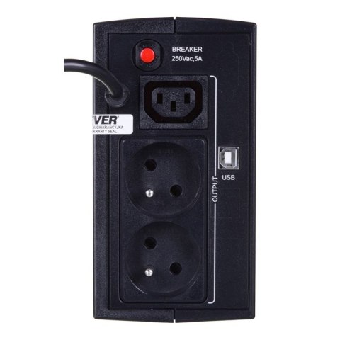 Zasilacz UPS EVER DUO 550 PL AVR USB (T/DAVRTO-000K55/01) Ever