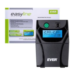 Zasilacz UPS EVER EASYLINE 650AVR USB (T/EASYTO-000K65/00) Ever