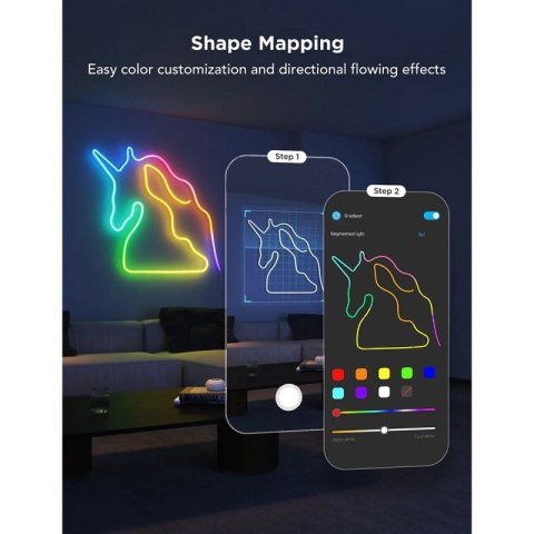 Govee H61D3 Neon Lights 2 3m | Oświetlenie LED | Matter, HomeKit, Google, Alexa, SmartThings Govee