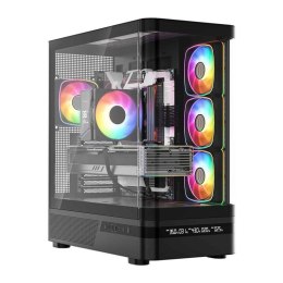 MODECOM OBUDOWA VOLCANO AQ 200 ARGB MIDI CZARNA MODECOM