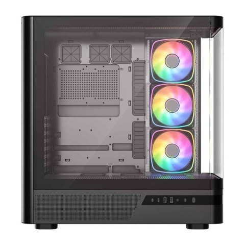 MODECOM OBUDOWA VOLCANO AQ 200 ARGB MIDI CZARNA MODECOM