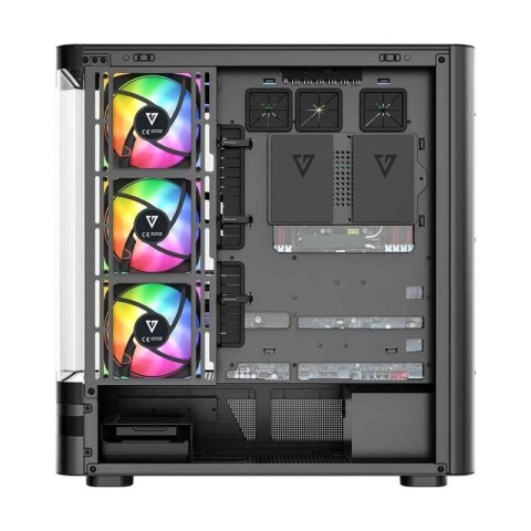 MODECOM OBUDOWA VOLCANO AQ 200 ARGB MIDI CZARNA MODECOM