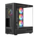 MODECOM OBUDOWA VOLCANO AQ 200 ARGB MIDI CZARNA MODECOM