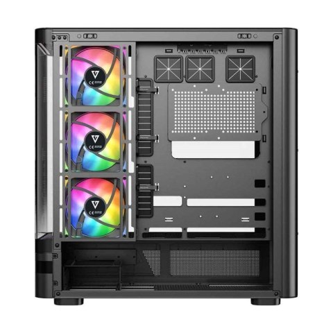 MODECOM OBUDOWA VOLCANO AQ 200 ARGB MIDI CZARNA MODECOM