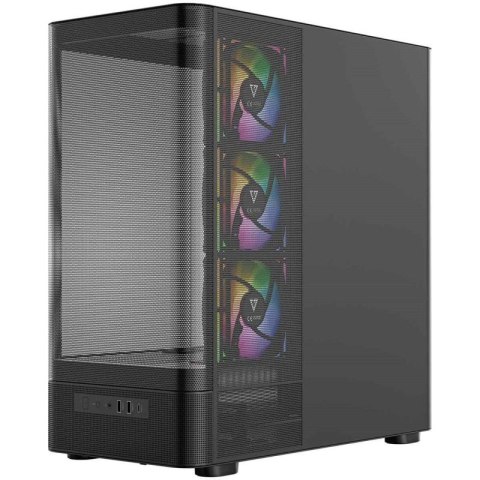 MODECOM OBUDOWA VOLCANO AQ 400 ARGB MIDI CZARNA MODECOM