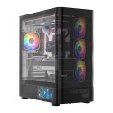MODECOM OBUDOWA VOLCANO AQ 400 ARGB MIDI CZARNA MODECOM
