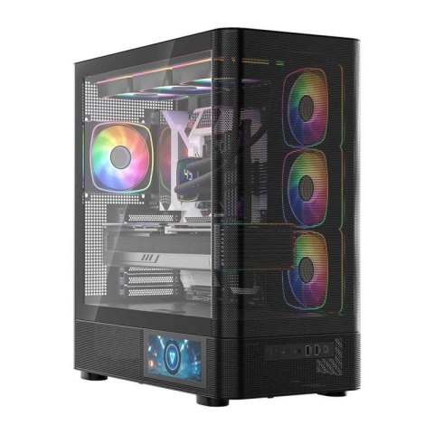 MODECOM OBUDOWA VOLCANO AQ 400 ARGB MIDI CZARNA MODECOM
