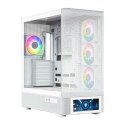 MODECOM OBUDOWA VOLCANO AQ 500 ARGB MIDI BIAŁA MODECOM