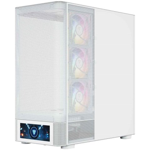 MODECOM OBUDOWA VOLCANO AQ 500 ARGB MIDI BIAŁA MODECOM
