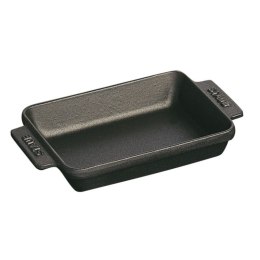 STAUB Prostokątna mini forma do pieczenia 250 ml, czarny STAUB