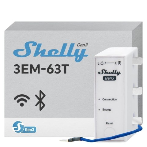 Shelly 3EM-63T Gen3 Shelly