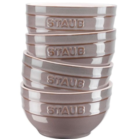 Staub Ceramique puchar 700 ml Szary Okrągły STAUB