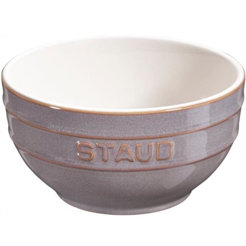 Staub Ceramique puchar 700 ml Szary Okrągły STAUB