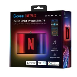 Taśma LED podświetlenie dla TV 55-65 cali, RGBIC, Wi-Fi+Bluetooth Govee H6098 Envisual TV Backlight Netflix Co-branding Version Govee