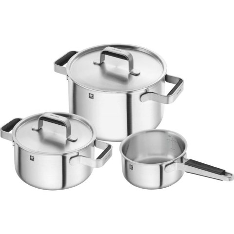 ZWILLING PURE Zestaw 3 garnków ZWILLING