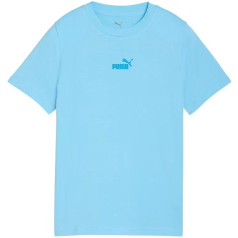 Koszulka dla dzieci Puma ESS Small No.1 Logo Centered Tee niebieska 692975 45 Puma