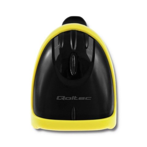 QOLTEC LASEROWY CZYTNIK KODÓW 1D | 2D | USB | CZARNY Qoltec