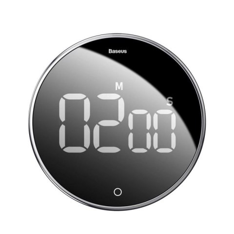 Baseus Heyo obrotowy minutnik czasomierz elektroniczny timer czarny (ACDJS-01) Baseus