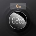 Baseus Heyo obrotowy minutnik czasomierz elektroniczny timer czarny (ACDJS-01) Baseus