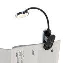 Baseus mini lampka lampa LED z klipsem szary (DGRAD-0G) Baseus