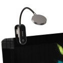 Baseus mini lampka lampa LED z klipsem szary (DGRAD-0G) Baseus