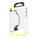 Baseus mini lampka lampa LED z klipsem szary (DGRAD-0G) Baseus