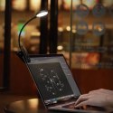 Baseus mini lampka lampa LED z klipsem szary (DGRAD-0G) Baseus
