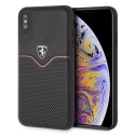 Etui Ferrari Off Track Victory na iPhone Xs Max - czarne Ferrari