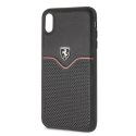 Etui Ferrari Off Track Victory na iPhone Xs Max - czarne Ferrari