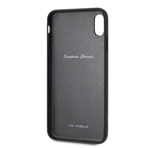 Etui Ferrari Off Track Victory na iPhone Xs Max - czarne Ferrari