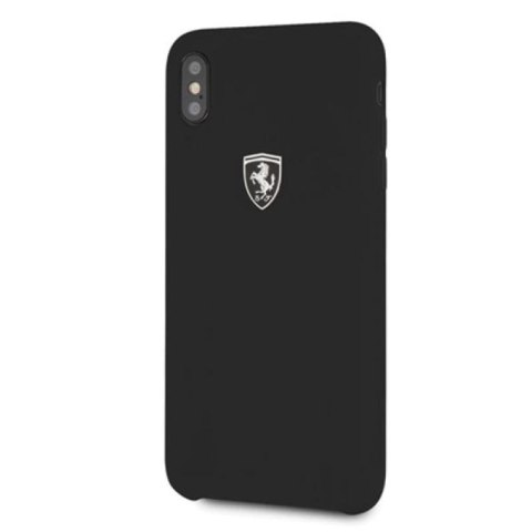 Etui Ferrari Silicone Off Track na iPhone Xs Max - czarne Ferrari