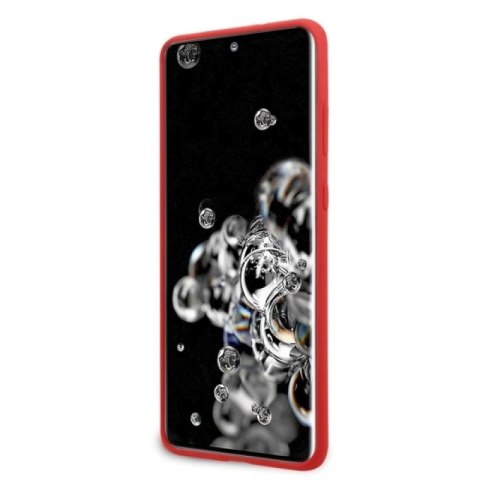 Etui Ferrari Silicone na Samsung Galaxy S20 Ultra - czerwone Ferrari