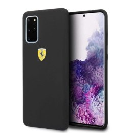 Etui Ferrari Silicone na Samsung Galaxy S20+ - czarne Ferrari
