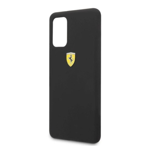 Etui Ferrari Silicone na Samsung Galaxy S20+ - czarne Ferrari