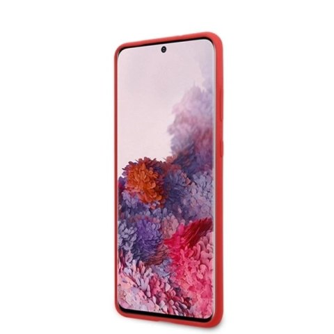 Etui Ferrari Silicone na Samsung Galaxy S20 - czerwone Ferrari