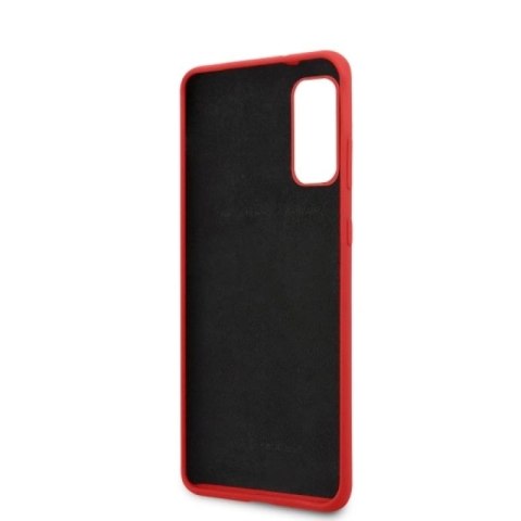Etui Ferrari Silicone na Samsung Galaxy S20 - czerwone Ferrari