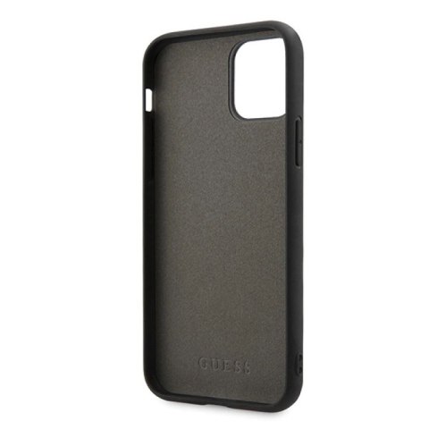 Etui Guess Iridescent na iPhone 11 Pro Max - srebrne Guess