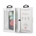 Etui Guess N.1 Flower Collection na iPhone 11 Pro Max - czarne Guess