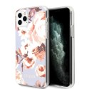 Etui Guess N.2 Flower Collection na iPhone 11 Pro Max - liliowe Guess