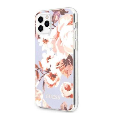 Etui Guess N.2 Flower Collection na iPhone 11 Pro Max - liliowe Guess