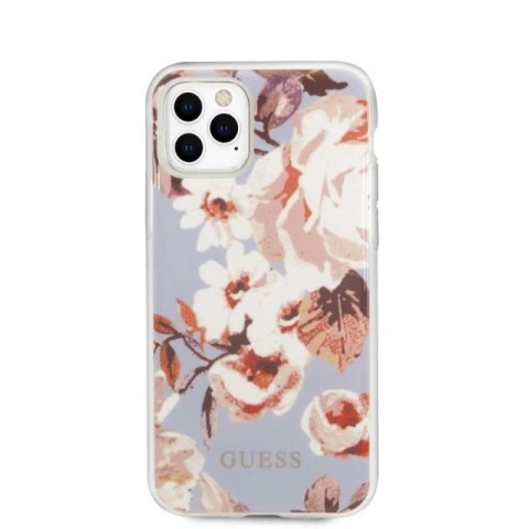 Etui Guess N.2 Flower Collection na iPhone 11 Pro Max - liliowe Guess