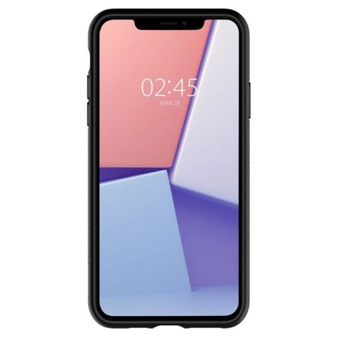 Etui Spigen Liquid Air na iPhone 11 - czarny mat Spigen