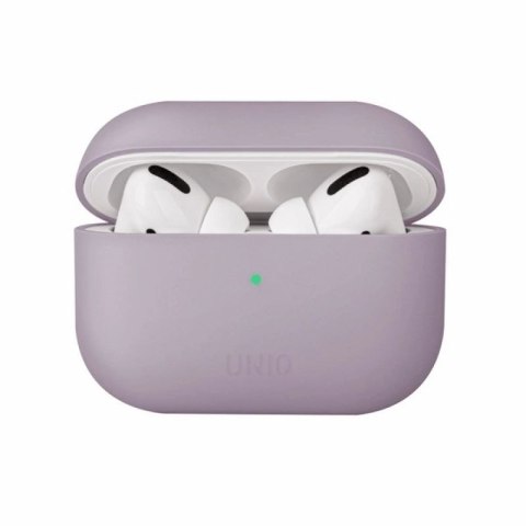 Etui UNIQ Silicone na AirPods Pro - lawendowe UNIQ