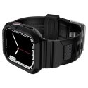 Etui z paskiem Spigen Rugged Armor Pro na Apple Watch 4 / 5 / 6 / 7 / 8 / SE (44/45 mm) - czarne Spigen