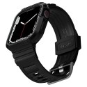 Etui z paskiem Spigen Rugged Armor Pro na Apple Watch 4 / 5 / 6 / 7 / 8 / SE (44/45 mm) - czarne Spigen