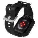Etui z paskiem Spigen Rugged Armor Pro na Apple Watch 4 / 5 / 6 / 7 / 8 / SE (44/45 mm) - czarne Spigen