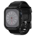 Etui z paskiem Spigen Rugged Armor Pro na Apple Watch 4 / 5 / 6 / 7 / 8 / SE (44/45 mm) - czarne Spigen