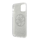 Guess GUHCN58PCUGLKA iPhone 11 Pro khaki hard case 4G Circle Glitter Guess