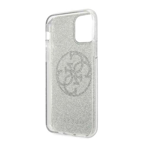 Guess GUHCN58PCUGLKA iPhone 11 Pro khaki hard case 4G Circle Glitter Guess