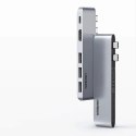 HUB Ugreen 60559 2x USB-C / USB-C PD (Thunderbolt 3, 100W, 4K 60 Hz, 10 Gbps) / HDMI 4K 30 Hz / 3x USB 3.0 do MacBook Pro / Air  UGREEN